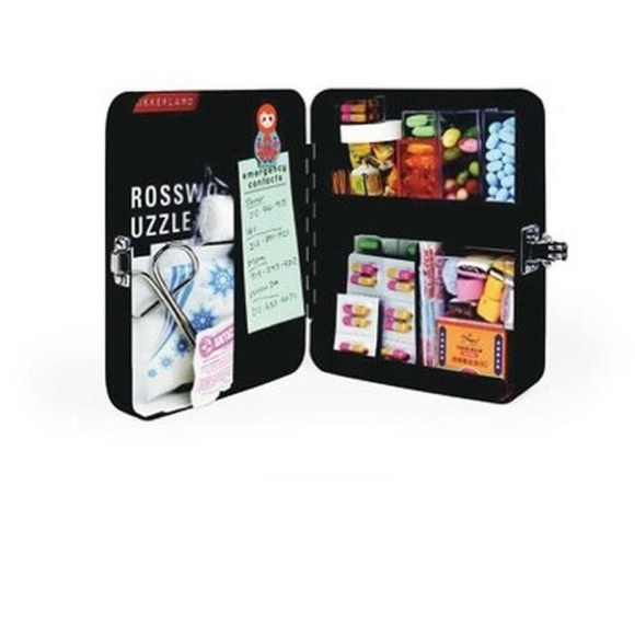 Kikkerland anchor box blue latching new in box - Picture 3 of 8